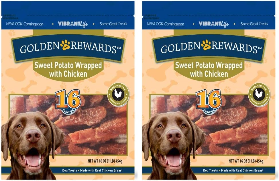 Golden Rewards Sweet Potato Wrapped with Chicken (16 oz, 2 Count)