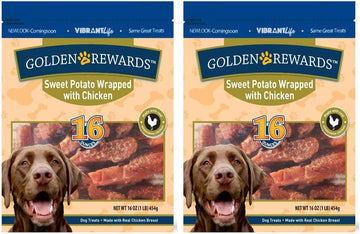 Golden Rewards Sweet Potato Wrapped with Chicken (16 oz, 2 Count)
